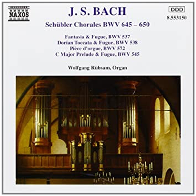 Bach: Schubler Chorales/Product Detail/Classical
