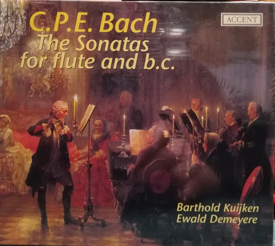 Bach: Traverse Flute Sonata/Product Detail/Classical