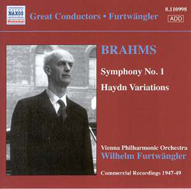 Brahms: Symphony No 1/Product Detail/Classical