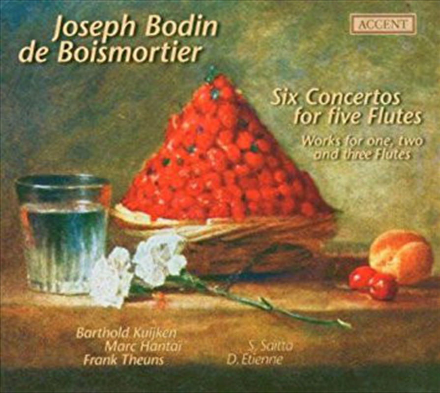 Boismortier: Six Concertos/Product Detail/Classical