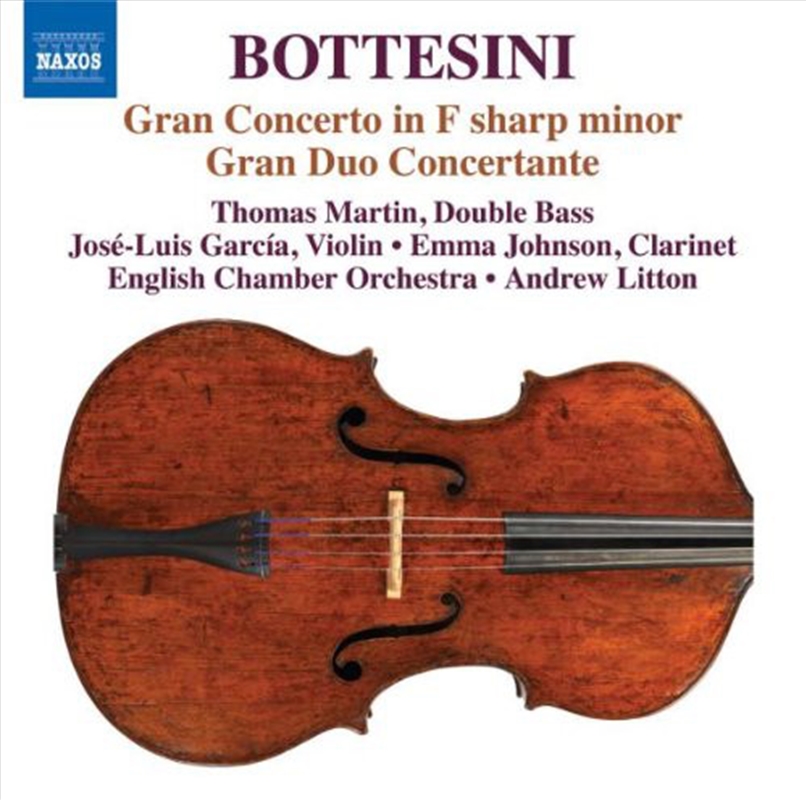 Bottesini: Grand Concerto In F Sharp/Product Detail/Classical