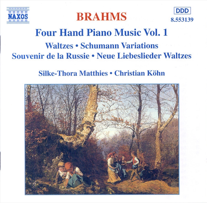 Brahms: 4 Hand Piano Music Vol 1/Product Detail/Classical