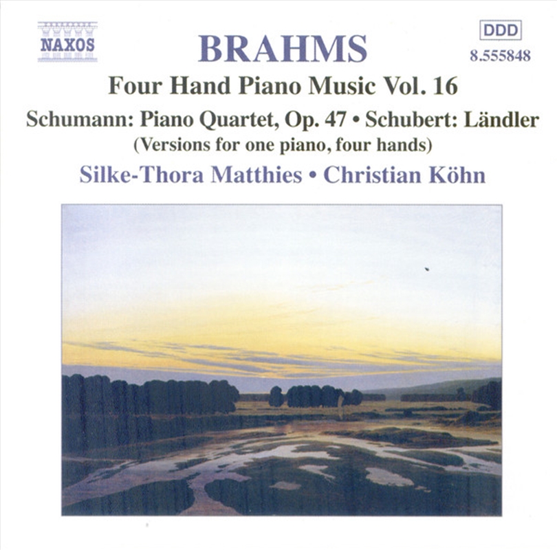 Brahms: 4 Hand Piano Music Vol 16/Product Detail/Classical