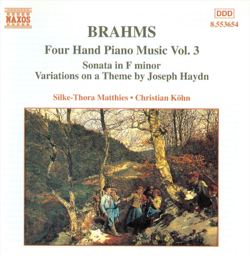 Brahms: Four Hand Piano Music 3/Product Detail/Classical