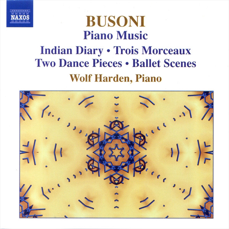 Busoni: Piano Music Vol 3/Product Detail/Classical