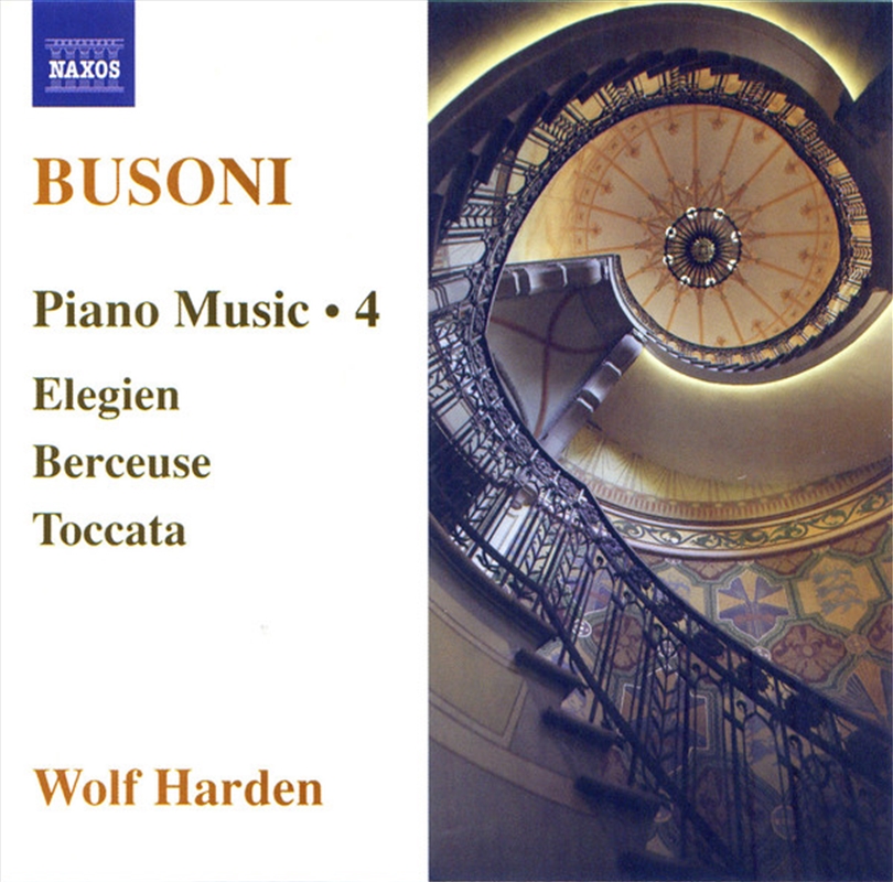 Busoni: Piano Music Vol 4/Product Detail/Classical