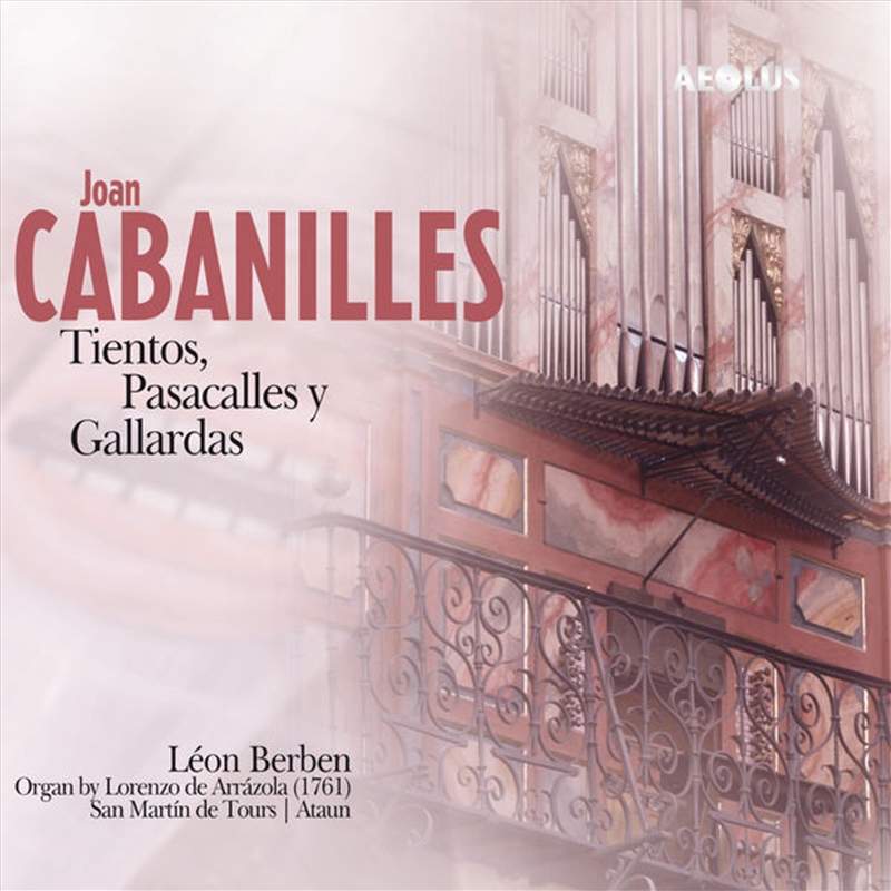 Cabanilles Tientos, Pasacalles/Product Detail/Classical