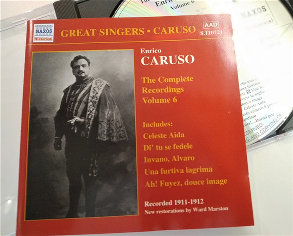 Caruso 1906-08 volume 6/Product Detail/Classical
