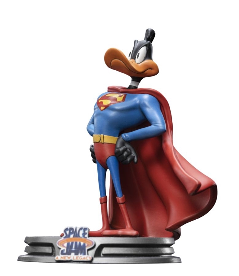 Space Jam 2: A New Legacy - Daffy Duck Superman 1:10 Scale Statue | Merchandise