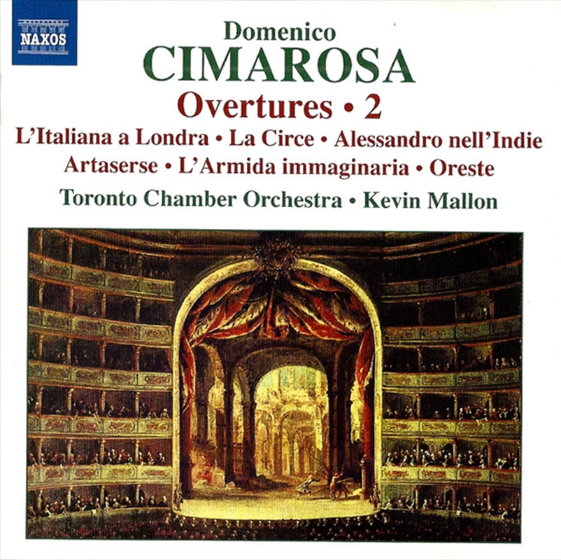 Cimarosa: Overtures Vol 2/Product Detail/Classical