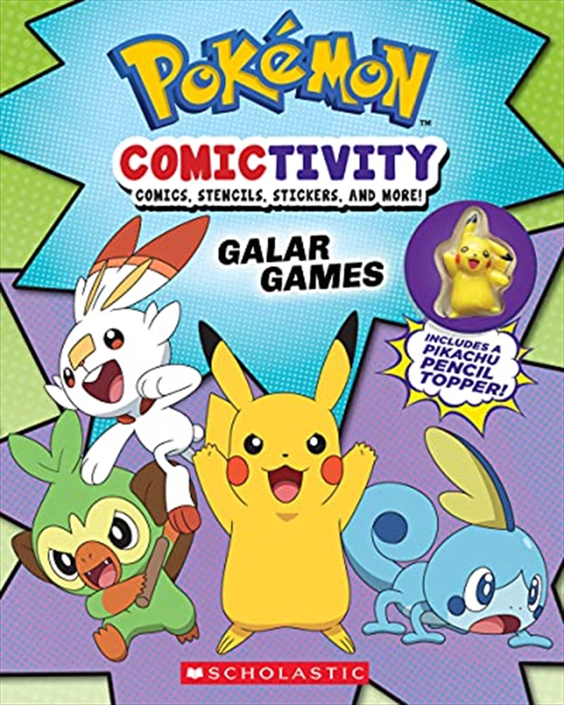 Pokémon Comictivity: Galar Games: Activity book with comics, stencils, stickers, and more!/Product Detail/Stickers