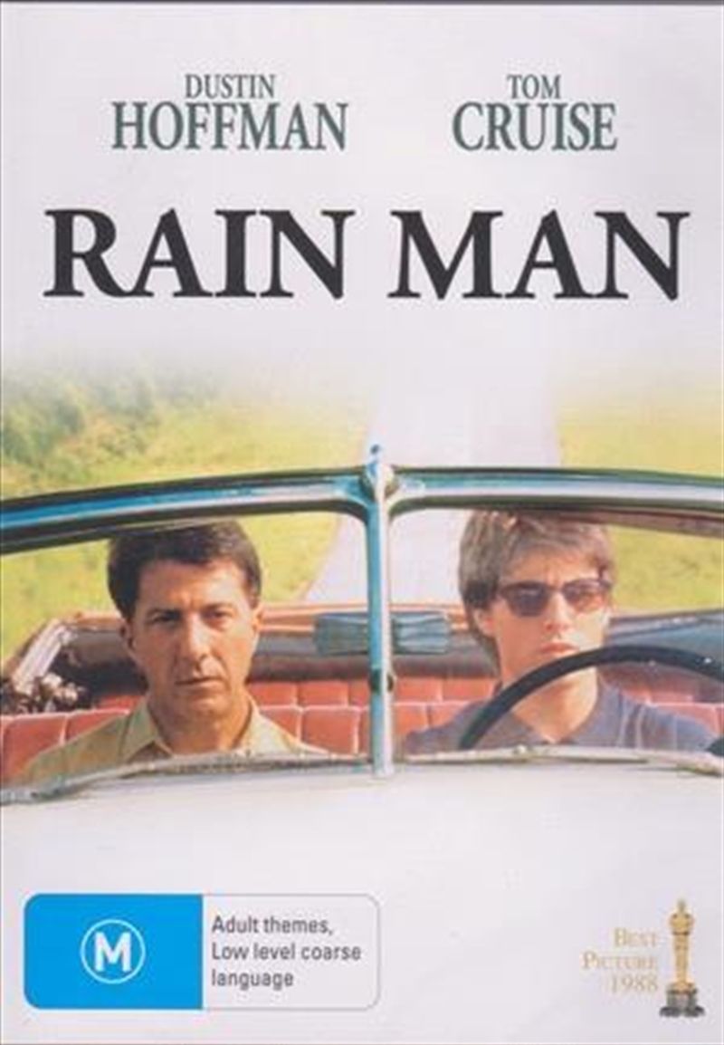 RAIN MAN. DUSTIN Hoffman, Tom Cruise. Dvd $2.15 - PicClick AU