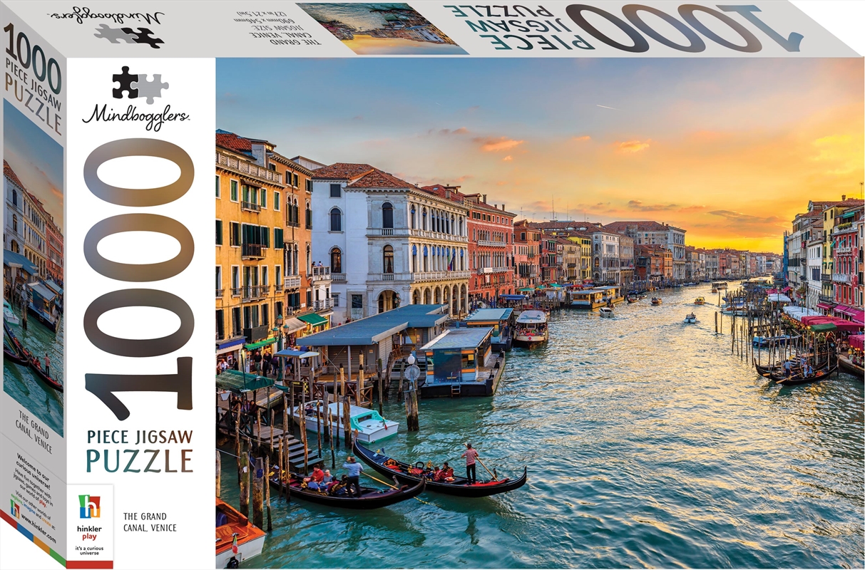 Mindbogglers 1000pc Jigsaw: The Grand Canal, Venice | Merchandise