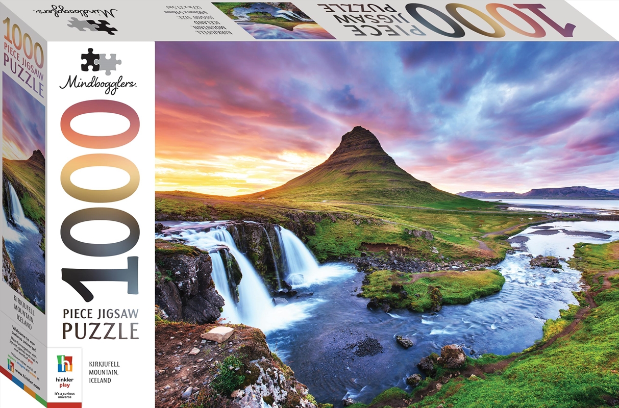 Mindbogglers 1000pc Jigsaw: Kirkjufell Mountain, Iceland/Product Detail/Destination