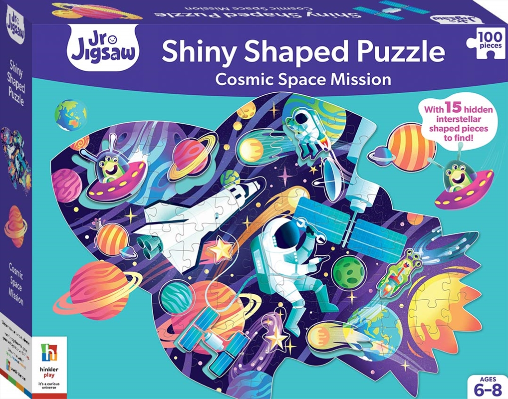 Cosmic Space Mission Shiny Shaped Puzzle | Merchandise