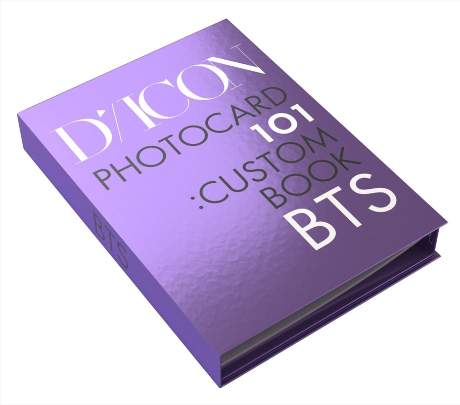 BTS - Dicon Photocard Custom Book | Hardback Book