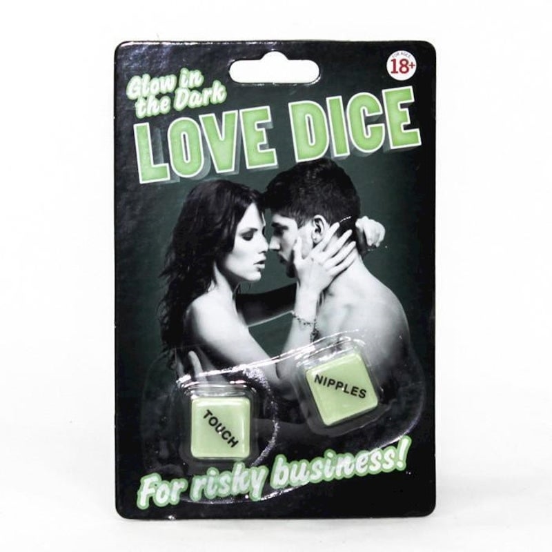 Glow In The Dark Love Dice/Product Detail/Adult