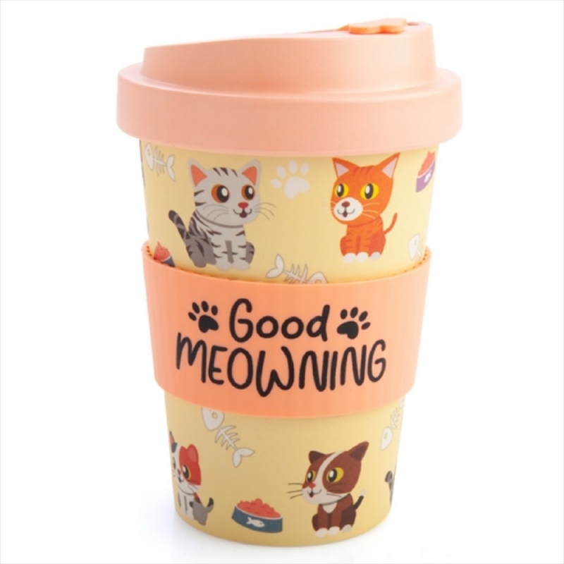 Cat Bamboo Cup/Product Detail/To Go Cups