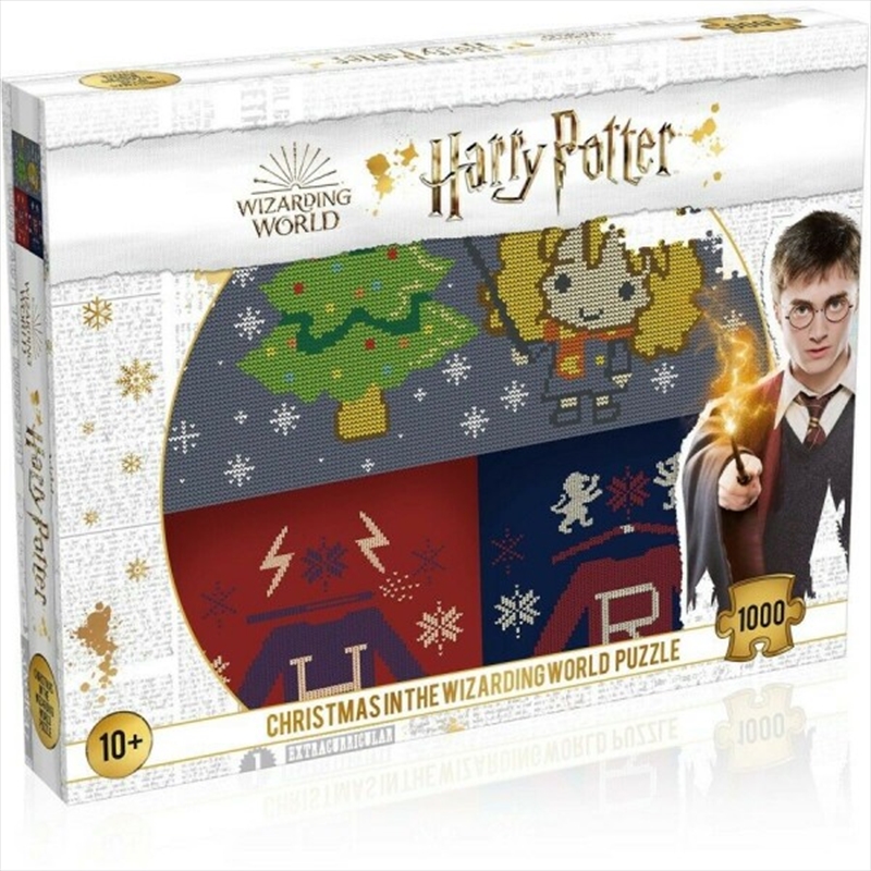 Harry Potter - Christmas in the Wizarding World 1000 Piece Jigsaw Puzzle | Merchandise