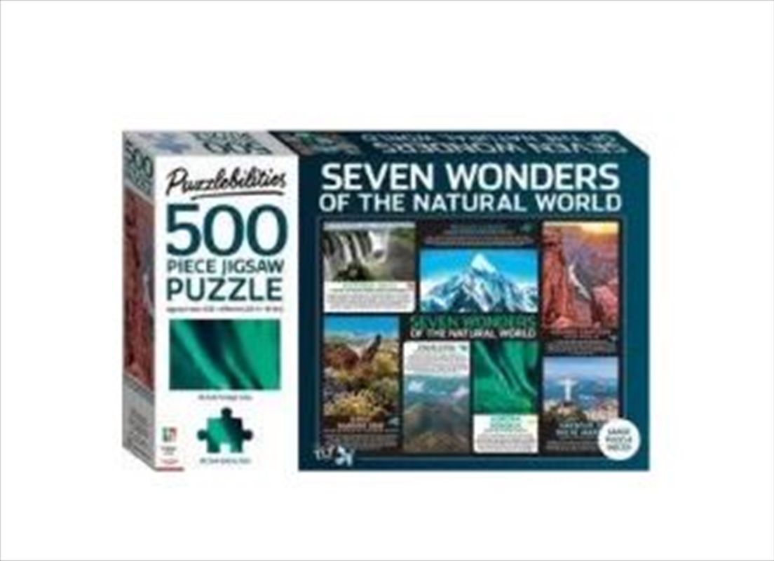 Seven Wonders Of The Natural World 500 Piece Puzzle/Product Detail/Destination