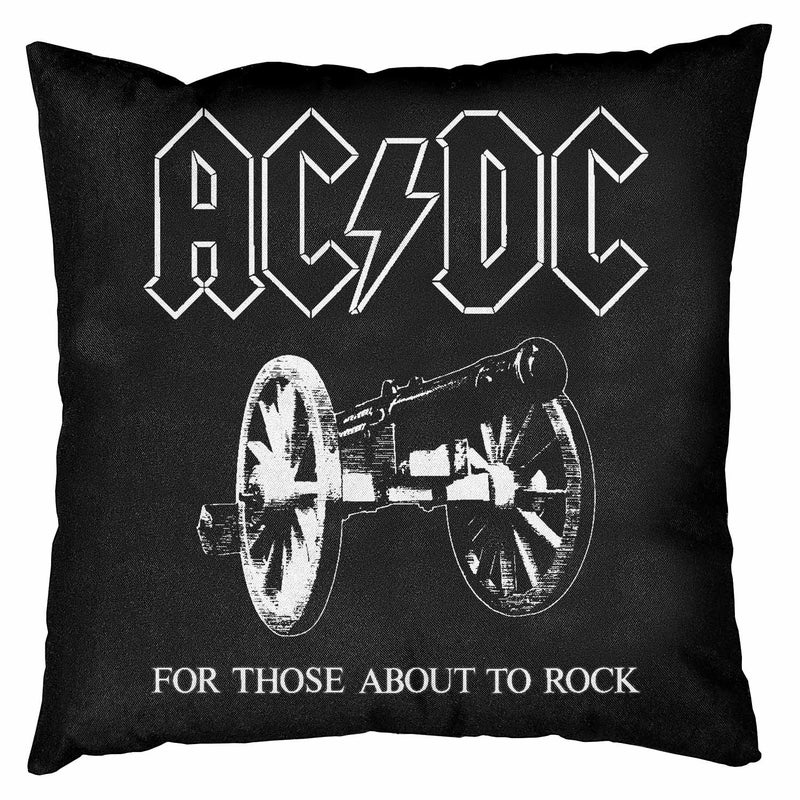 ACDC About To Rock Cannon Cushion Pillow | Homewares