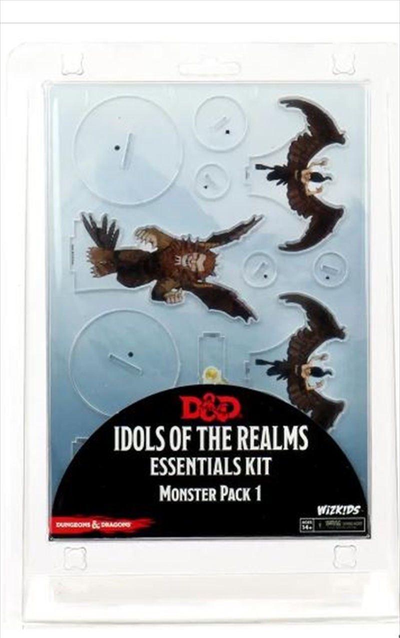 Dungeons & Dragons - Icons of the Realms Essentials 2D Miniatures Monster Pack #1 | Games