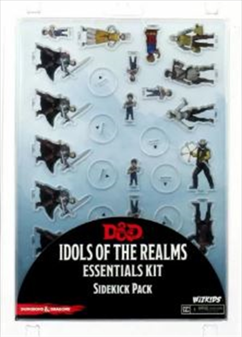Dungeons & Dragons - Icons of the Realms Essentials 2D Miniatures Sidekick Pack | Games