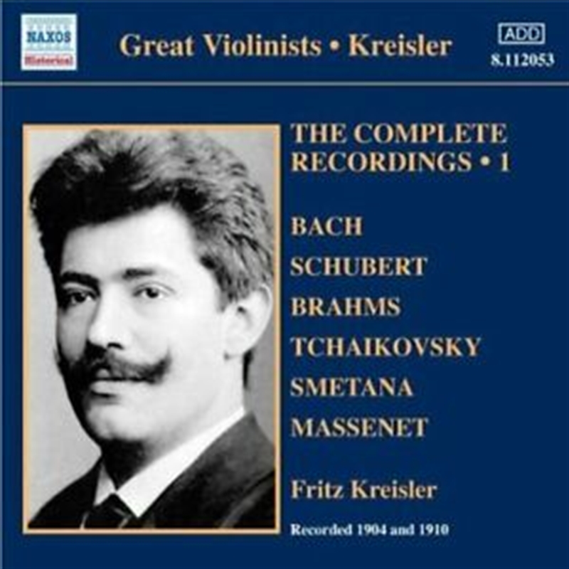 Kreisler - Complete Recordings/Product Detail/Classical