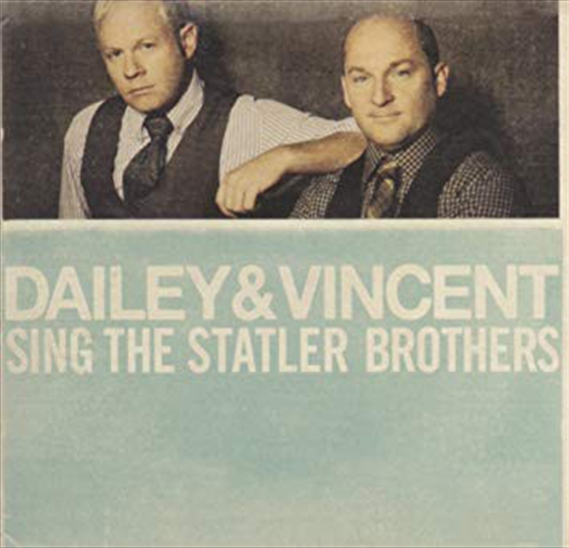 Dailey & Vincent Sing The Statler Brothers/Product Detail/Country