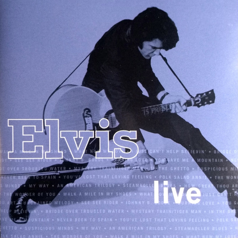 Elvis Live/Product Detail/Rock