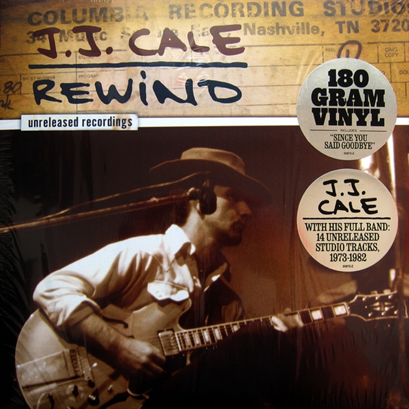 J.J. Cale: Rewind The Unreleased Recordings/Product Detail/Rock