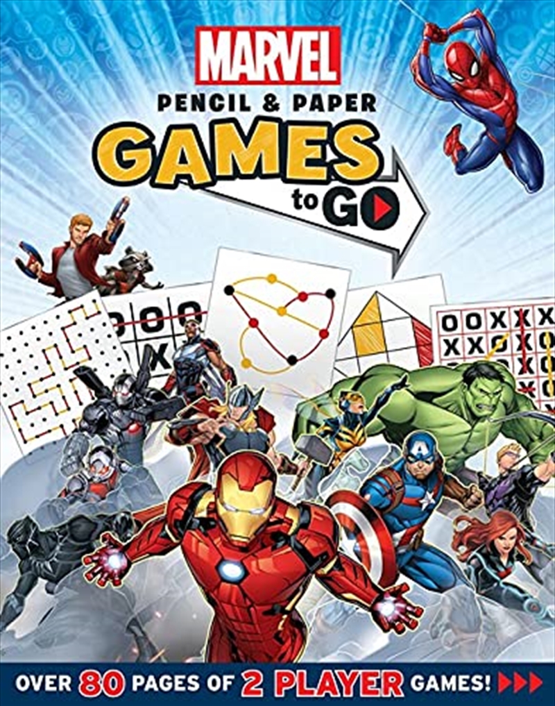 Marvel: Pencil & Paper Games to Go (Marvel)/Product Detail/Kids Activity Books