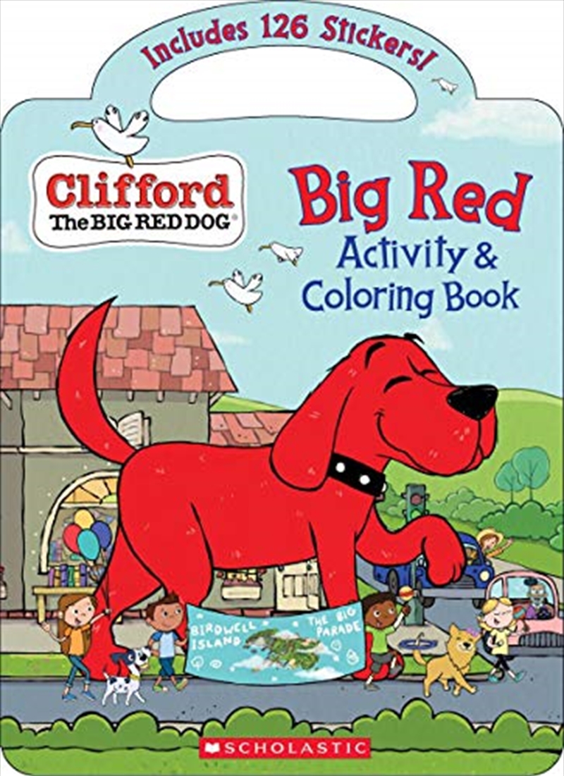 Big Red Activity & Coloring Book (Clifford the Big Red Dog)/Product Detail/Childrens Fiction Books