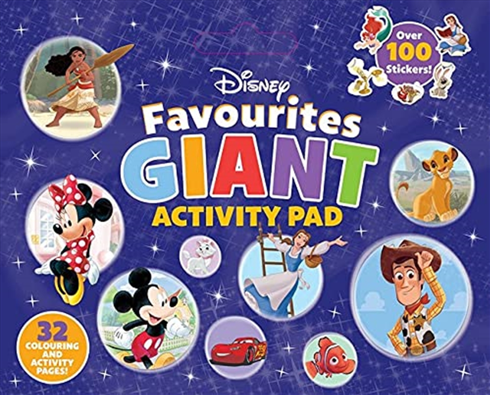 Disney Favourites Giant Activity Pad/Product Detail/Arts & Crafts Supplies