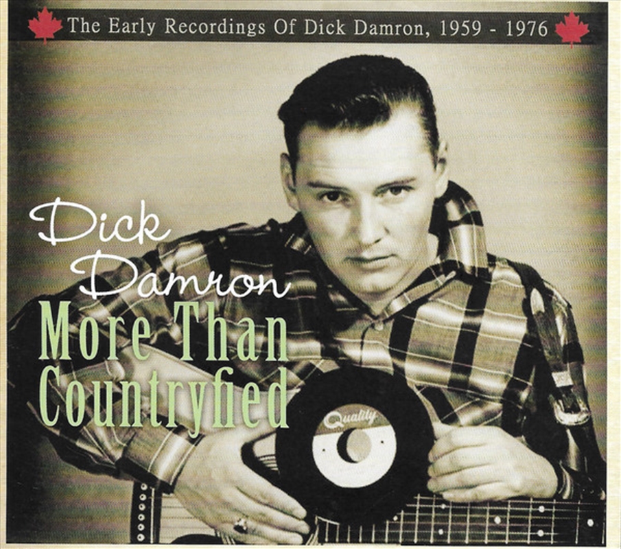 More Than Countryfied-Early Recordings Of Dick Dam/Product Detail/Country