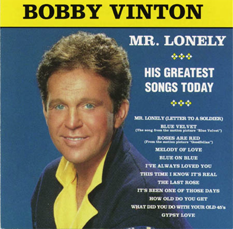 Mr Lonely: His Greatest Songs Today/Product Detail/Easy Listening
