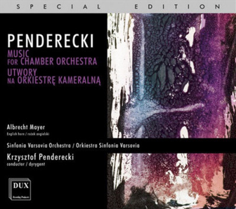 Music For Chamber Orchestra/Product Detail/Classical