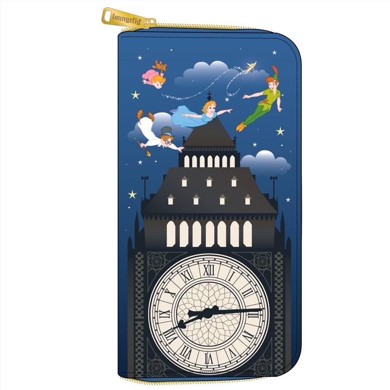 Loungefly - Peter Pan - Glow Clock Zip Purse/Product Detail/Wallets