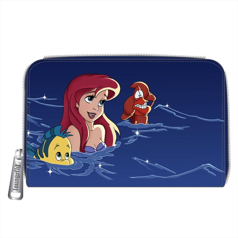 Loungefly - The Little Mermaid - Ariel Fireworks Zip Purse/Product Detail/Wallets