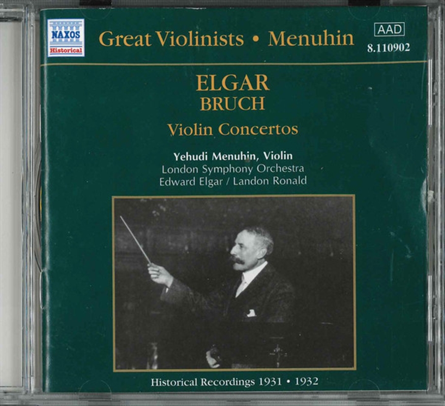 Elgar/Bruch:Violin Concertos/Product Detail/Instrumental
