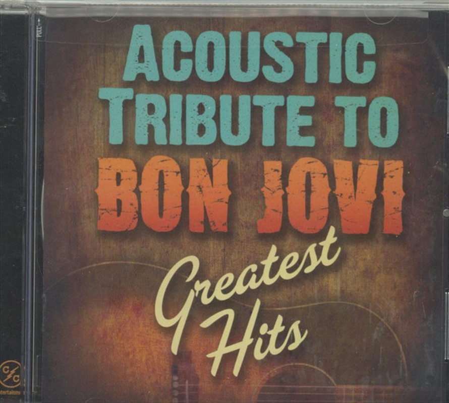 Acoustic Tribute To Bon Jovi Greatest Hits | CD