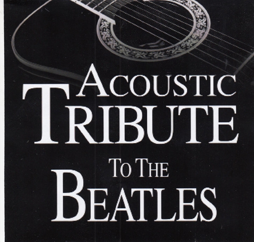 Acoustic Tribute To The Beatles/Product Detail/Jazz