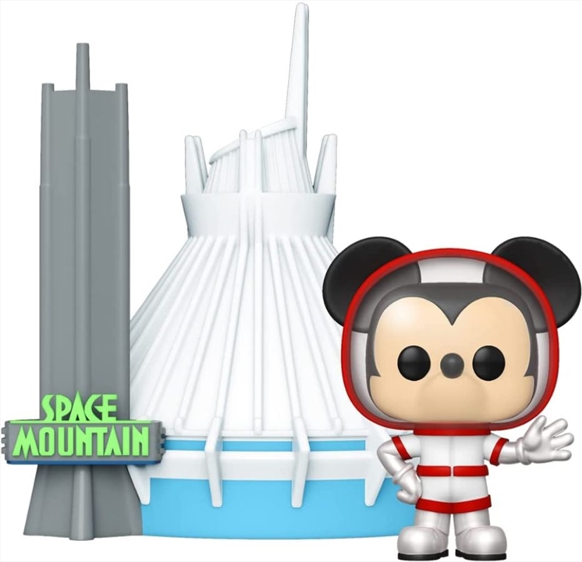 Disney World - Space Mountain & Mickey Mouse 50th Anniversary US Exclusive Pop! Town [RS]/Product Detail/Movies