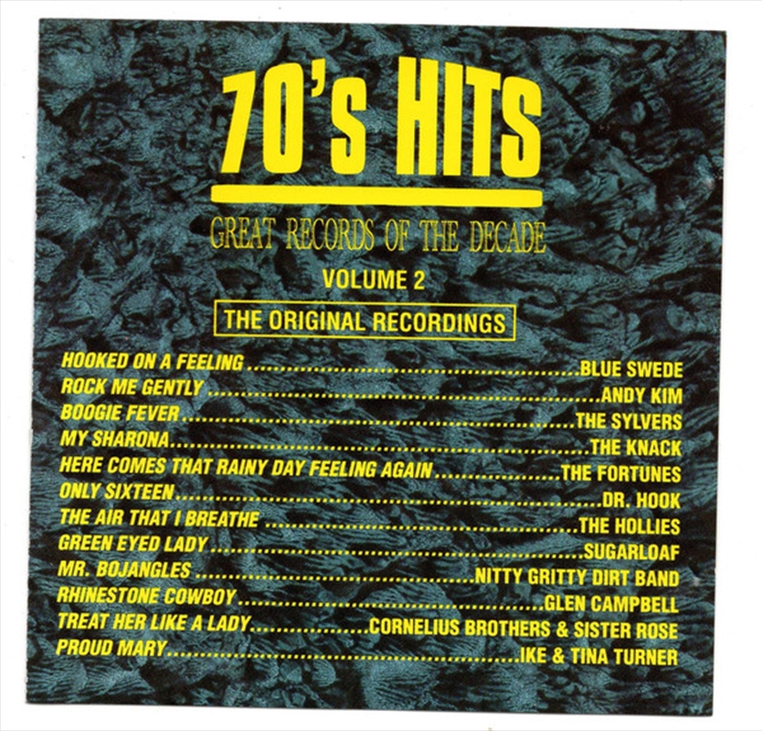 70s Pop Hits: Vol 2/Product Detail/Various