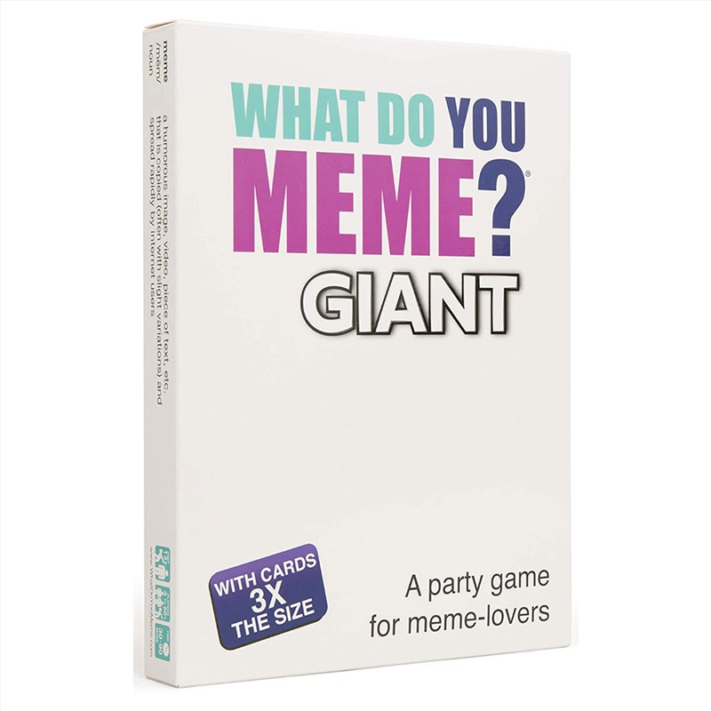 Giant What Do You Meme/Product Detail/Card Games