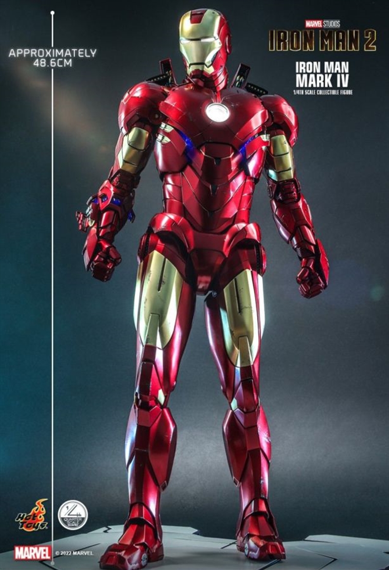 Iron Man 2 - Mark IV 1:4 Scale Action Figure/Product Detail/Figurines