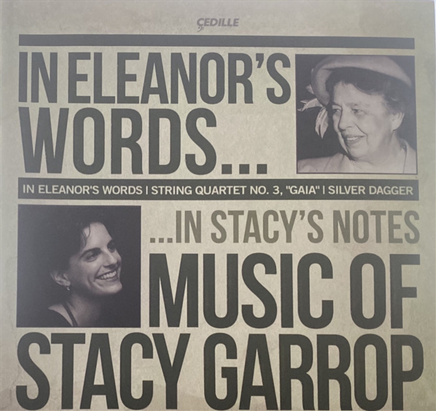 In Eleanors Words: Music Of Stacy Garrop/Product Detail/Classical