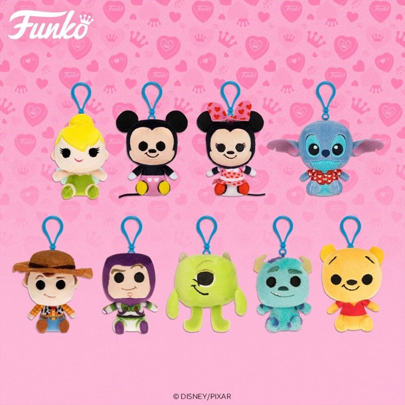 Disney - Valentines US Exclusive Blind Bag Plush Keychains [RS] | Accessories