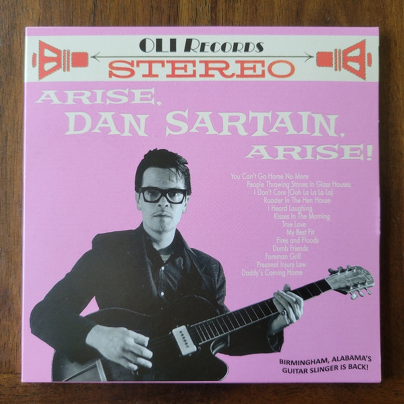 Arise Dan Sartain Arise/Product Detail/Rock
