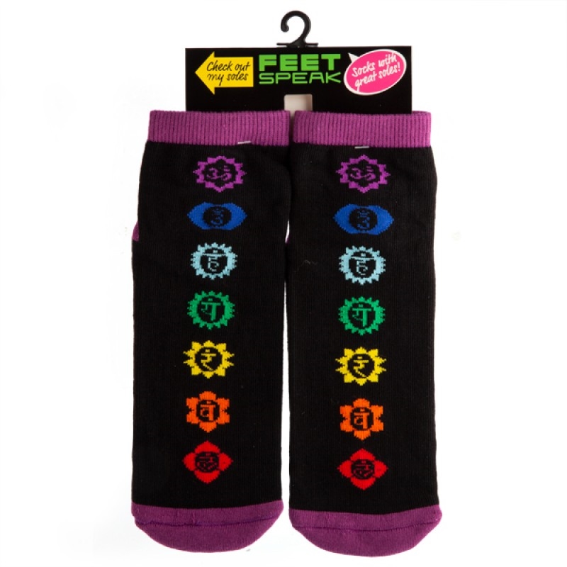 Chakra Feet Speak Socks/Product Detail/Socks